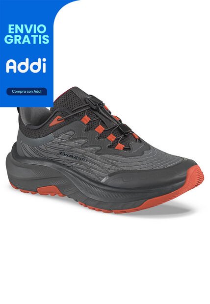 Tenis Trail Running Doger Gris Croydon Para Hombre