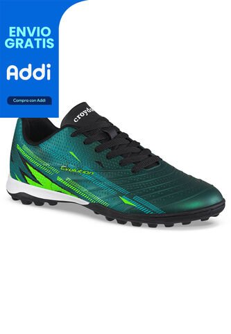 Guayos Sintética Purfo Verde Croydon Para Hombre Croydon