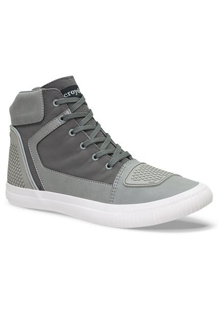 Botines Ghiath Gris Para Hombre Croydon