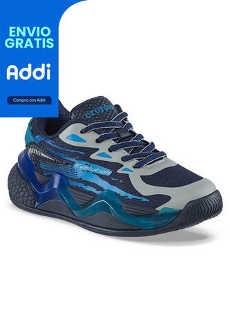 Tenis Running Mertik Azul Croydon Para Niño Croydon