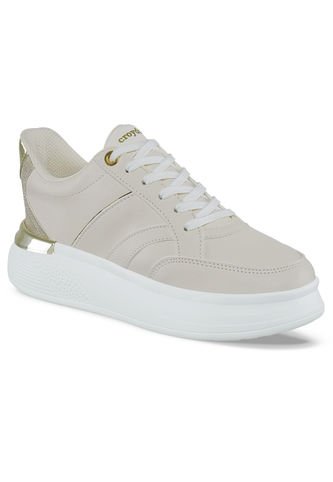 Tenis Karolina Beige Para Mujer Croydon Croydon