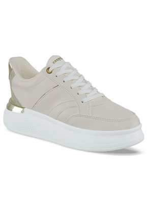 Tenis Karolina Beige Para Mujer Croydon