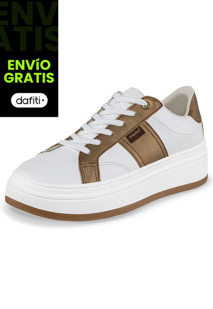 Tenis Ghada 3 Blanco Croydon Para Mujer