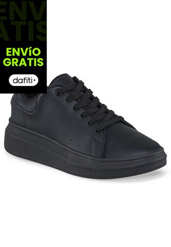 Tenis Urbanos Bera Negro-Negro Croydon Para Mujer Croydon