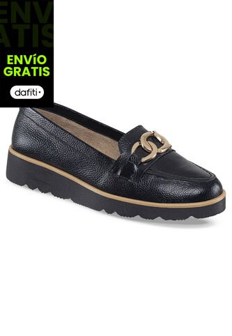 Mocasines Zaret Negro Para Mujer Croydon Croydon