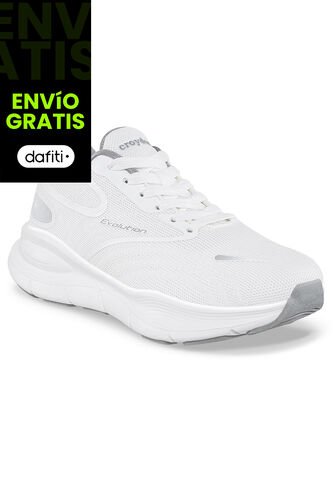 Tenis Running Potema Blanco Croydon Para Mujer Croydon