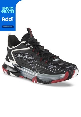 Tenis Basketball Parpa Negro Croydon Para Hombre Croydon