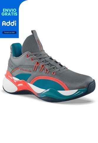 Tenis Basketball Dicori Gris Croydon Para Hombre Croydon