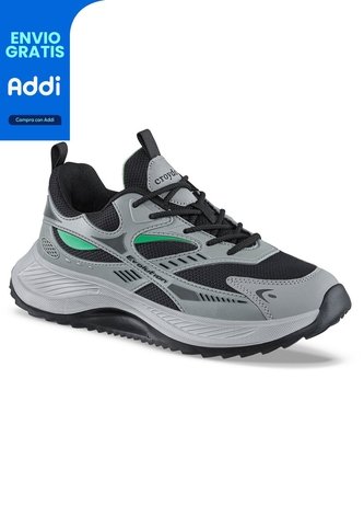 Tenis Running Kavo Gris Osc Croydon Para Hombre Croydon