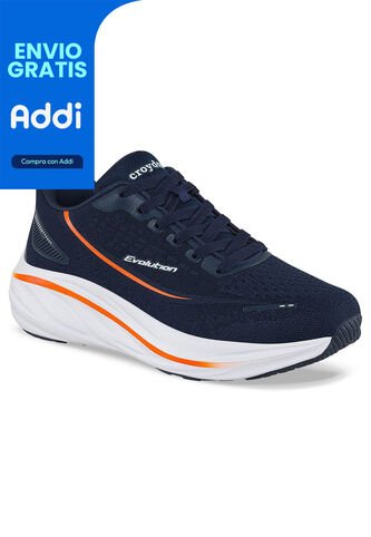 Tenis Running Fardo Azul Osc Croydon Para Hombre Croydon