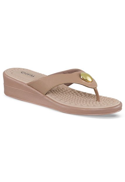 Sandalias Tacón Eluney Café Claro Para Mujer Croydon