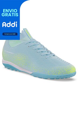 Guayos Sintética Akron Azul Claro Croydon Para Hombre Croydon