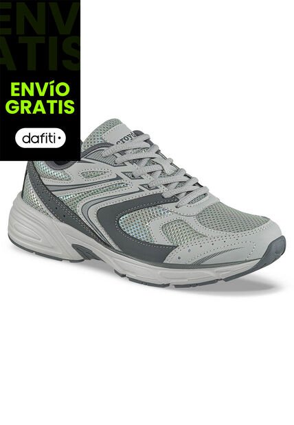 Tenis Urbanos Prow Gris Osc Croydon Para Mujer
