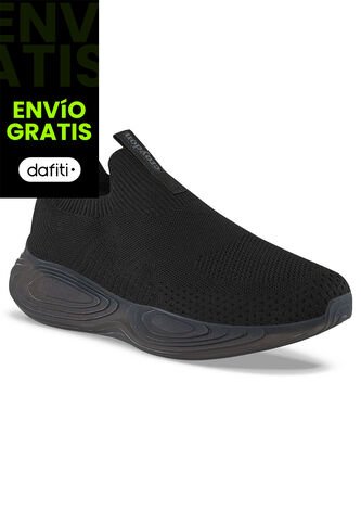 Tenis Para Caminar Shimin Negro Croydon Para Hombre Croydon