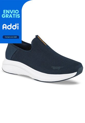 Tenis Para Caminar Temis Azul Croydon Para Hombre Croydon