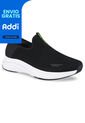 Tenis Para Caminar Temis Negro-Blanco Croydon Para Hombre de Croydon