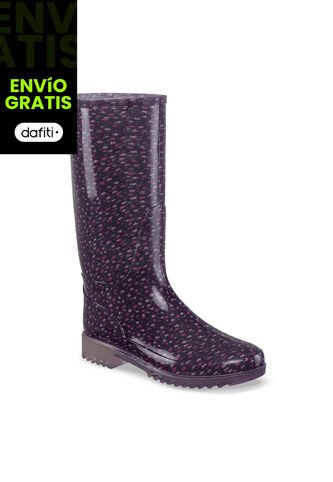 Botas Pvc Tiffany Estampada Fela M.Color Para Mujer Croydon Croydon