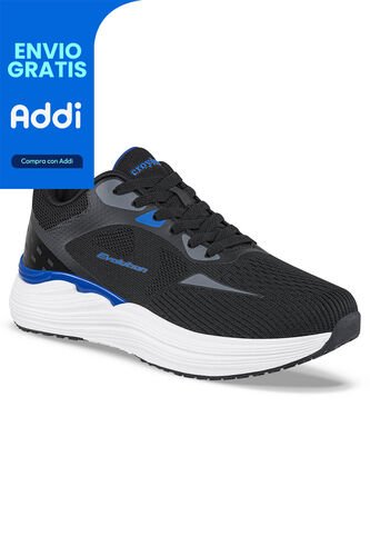 Tenis Running Goder Negro Croydon Para Hombre Croydon