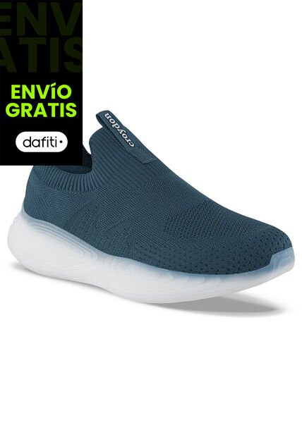 Tenis Para Caminar Shimin Azul Osc Croydon Para Hombre