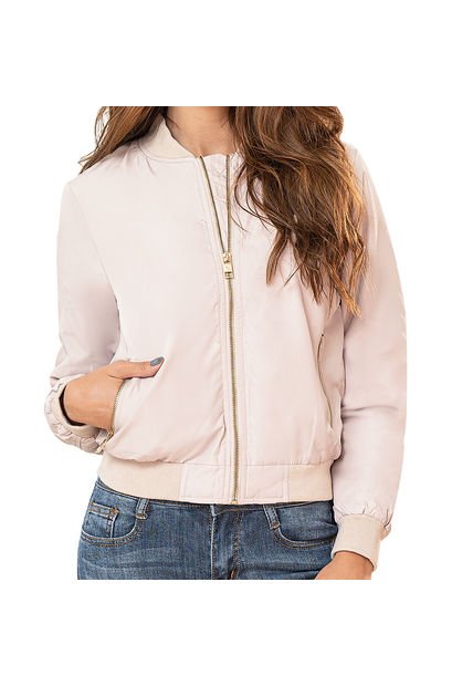 Chaqueta Nadia Beige Para Mujer Croydon