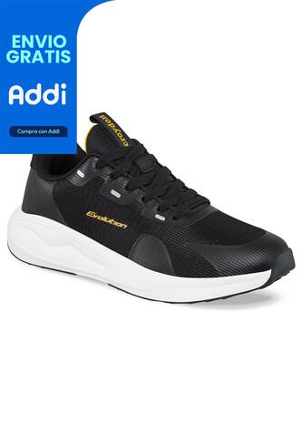 Tenis Running Dorf Negro Croydon Para Hombre Croydon