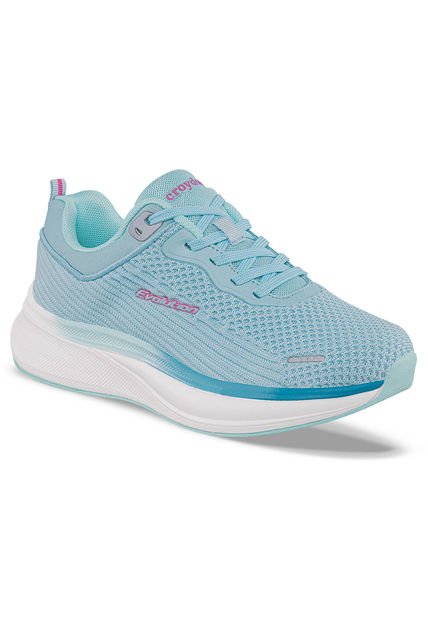 Tenis Running Ritin Azul Para Mujer Croydon