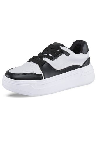 Tenis Katerina Blanco-Neg Para Mujer Croydon Croydon