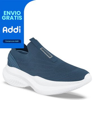 Tenis Para Caminar Zafali Azul Osc Croydon Para Hombre Croydon