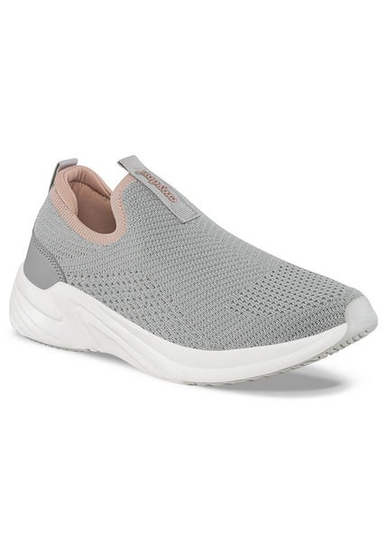 Tenis Running Anylar Gris-Gris Para Mujer Croydon