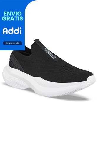 Tenis Para Caminar Zafali Negro Croydon Para Hombre Croydon