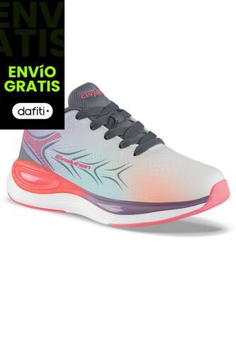 Tenis Running Onder Gris-Fucsia Croydon Para Niña Croydon