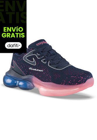 Tenis Running Mesuri Azul Osc Croydon Para Niña Croydon