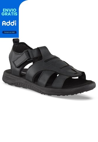Sandalias Salvador Negro Croydon Para Hombre Croydon
