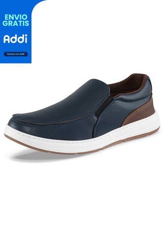 Tenis Casuales Hank Azul Croydon Para Hombre Croydon