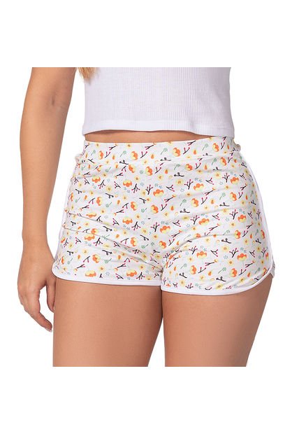 Short Tatiana Blanco Para Mujer Croydon