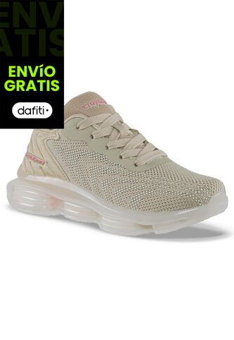 Tenis Running Ulorix Beige Croydon Para Niña Croydon
