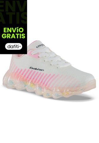 Tenis Running Sillux Rosa Croydon Para Niña Croydon