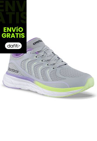 Tenis Running Qorife Gris Croydon Para Niña Croydon