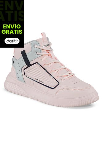 Botas Lolar Rosa-Gris Para Mujer Croydon Croydon