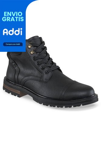 Botas Waleed Negro Croydon Para Hombre Croydon