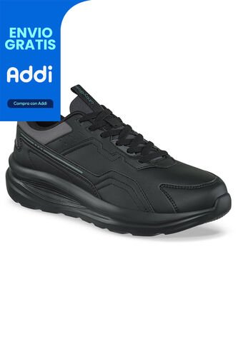 Tenis Urbanos Fyber Negro Croydon Para Hombre Croydon