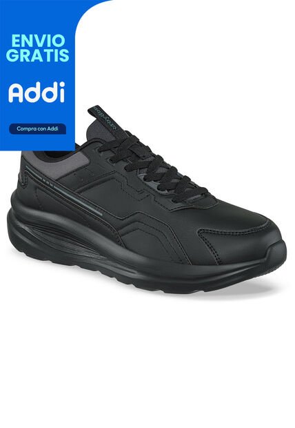 Tenis Urbanos Fyber Negro Croydon Para Hombre