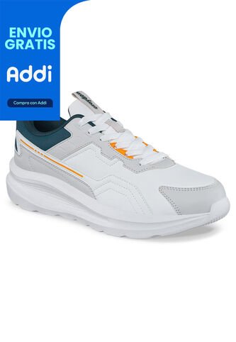 Tenis Urbanos Fyber Blanco Croydon Para Hombre Croydon
