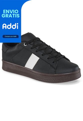 Tenis Urbanos Derick Negro Croydon Para Hombre Croydon