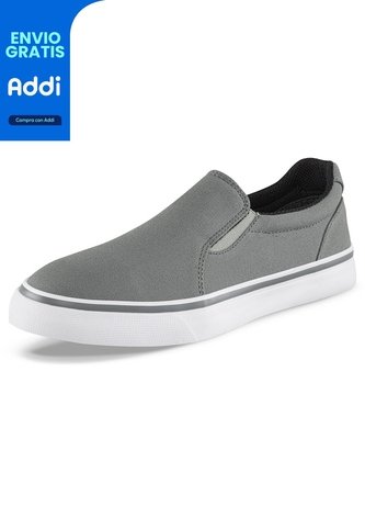 Tenis Casuales Way Gris Osc Croydon Para Hombre Croydon