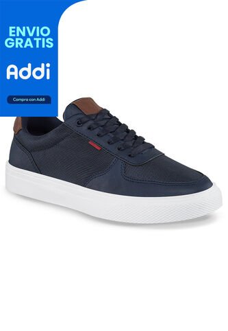 Tenis Urbanos Brooklyn Azul Croydon Para Hombre Croydon