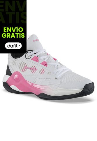 Tenis Basketball Tadin Blanco Croydon Para Mujer Croydon