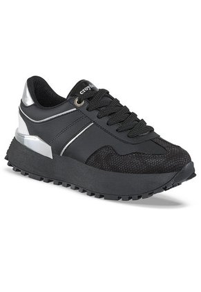 Tenis Urbanos Letizia Negro-Negro Para Mujer Croydon