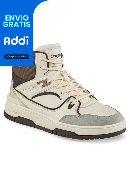 Tenis Urbanos Smafant Beige Croydon Para Hombre