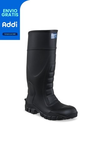 Botas PVC La Macha XT Alta Negro-Negro Croydon Para Hombre Croydon